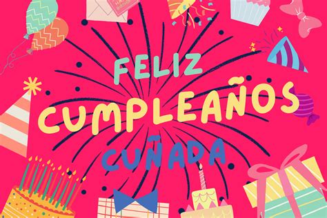 Feliz Cumpleaños para una Cuñada